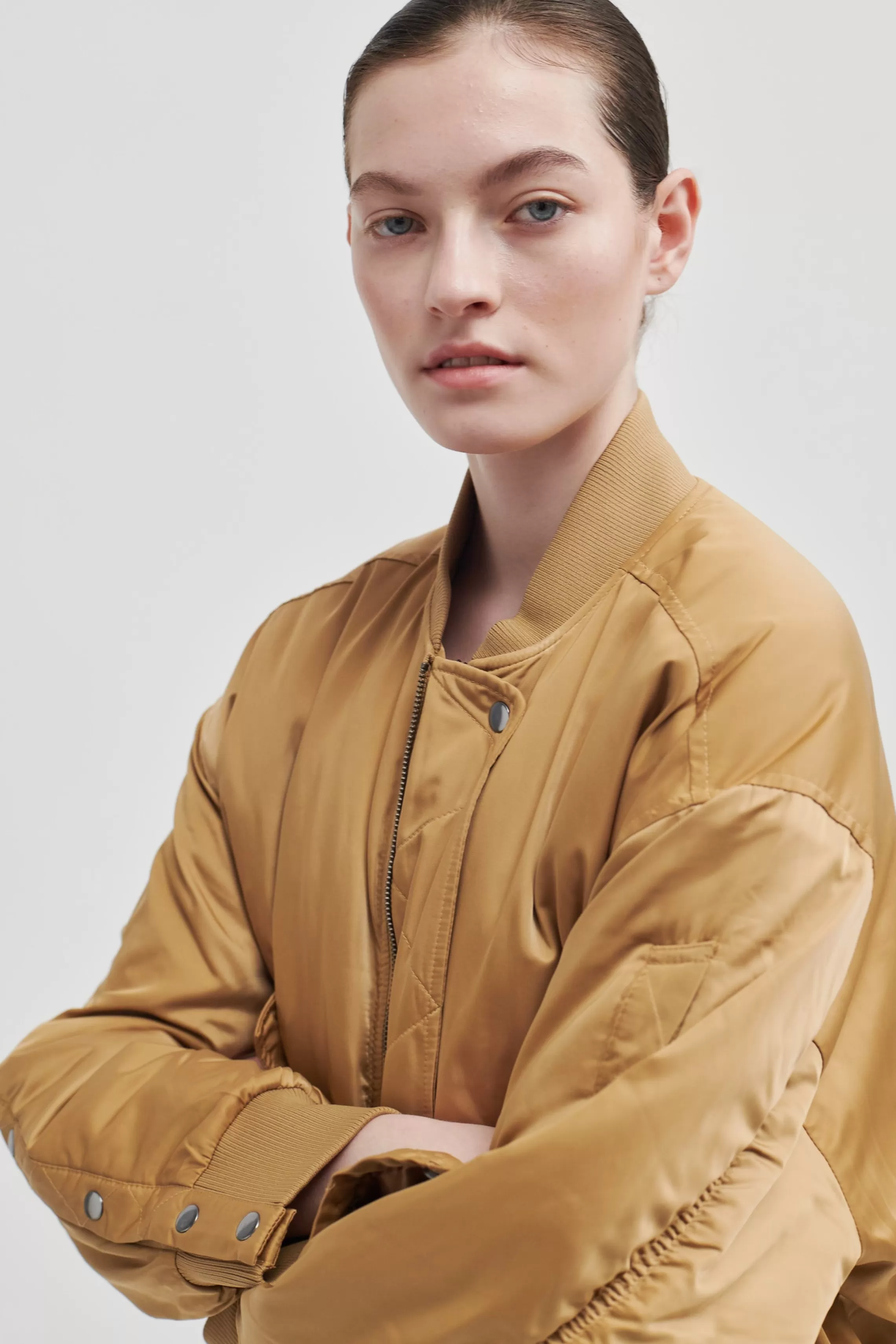 Second Female Mäntel Und Jacken<Bomber Cropped Jacket