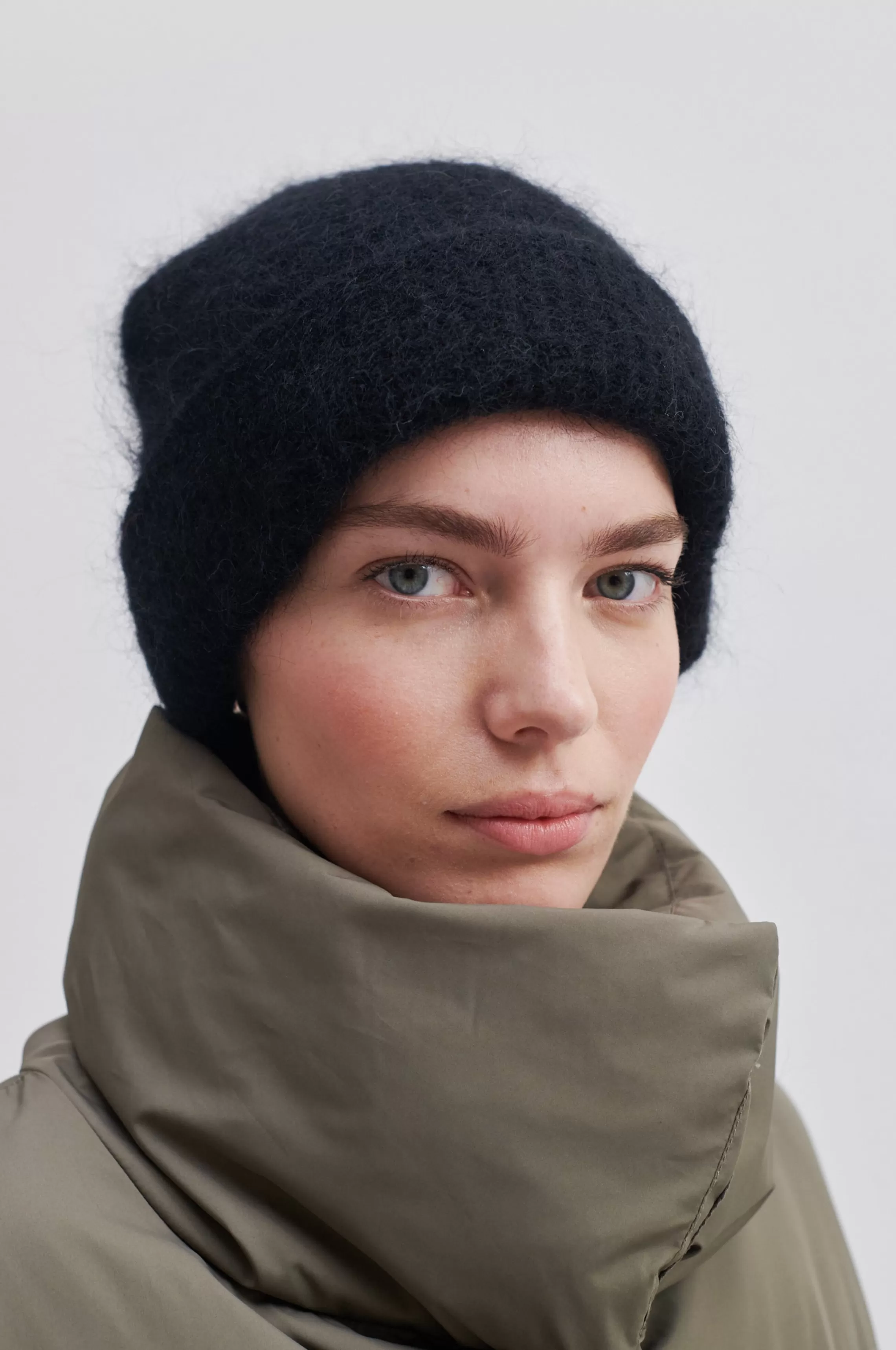 Second Female Accessoires<Brookline Knit Hat Black