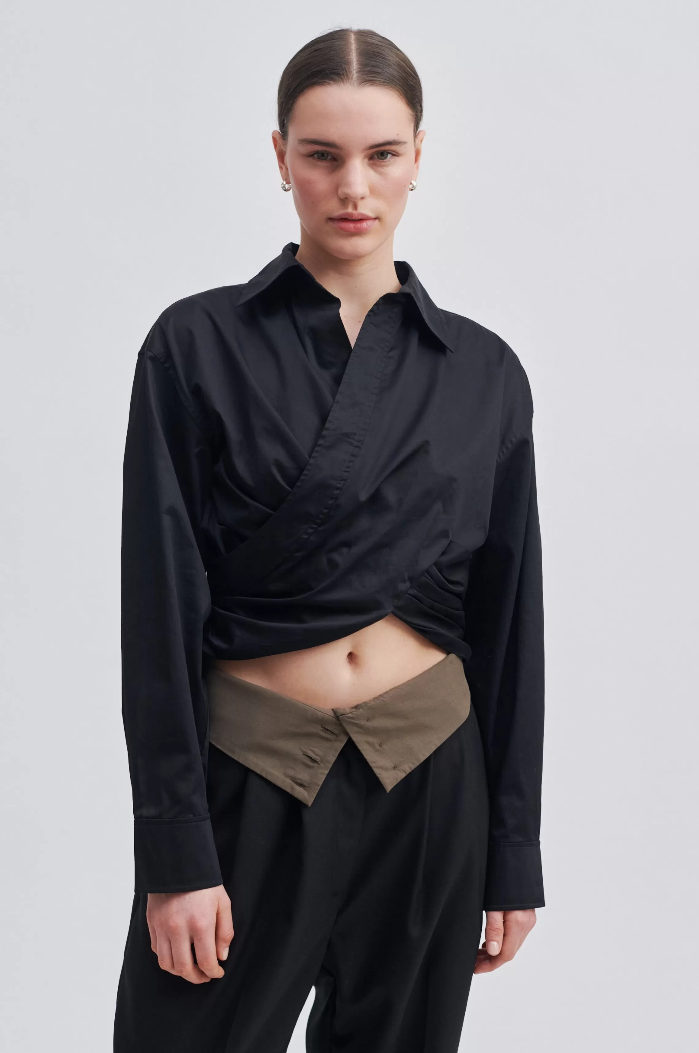 Second Female Hemden Und Blusen<Closa Wrap Shirt