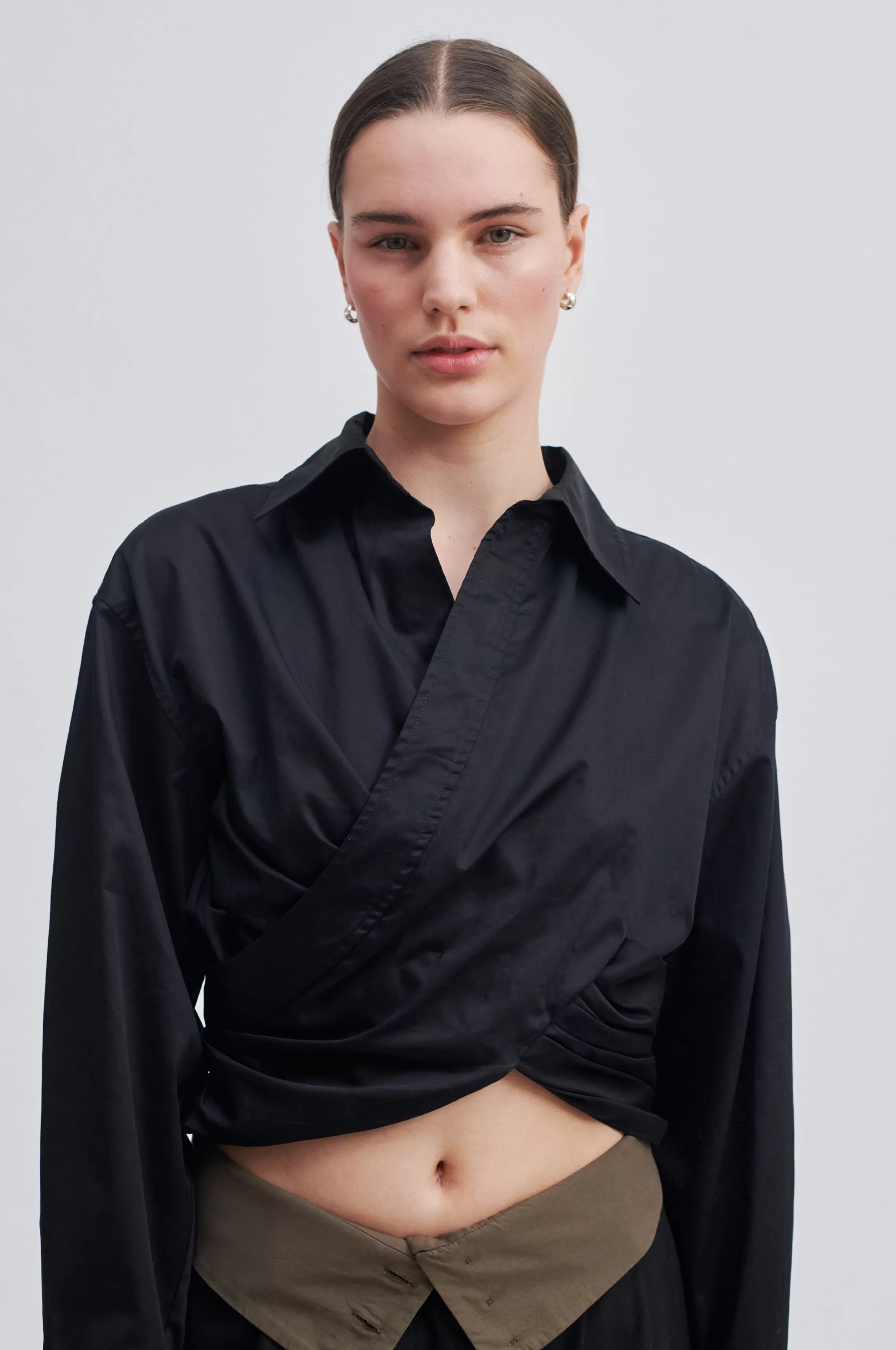 Second Female Hemden Und Blusen<Closa Wrap Shirt