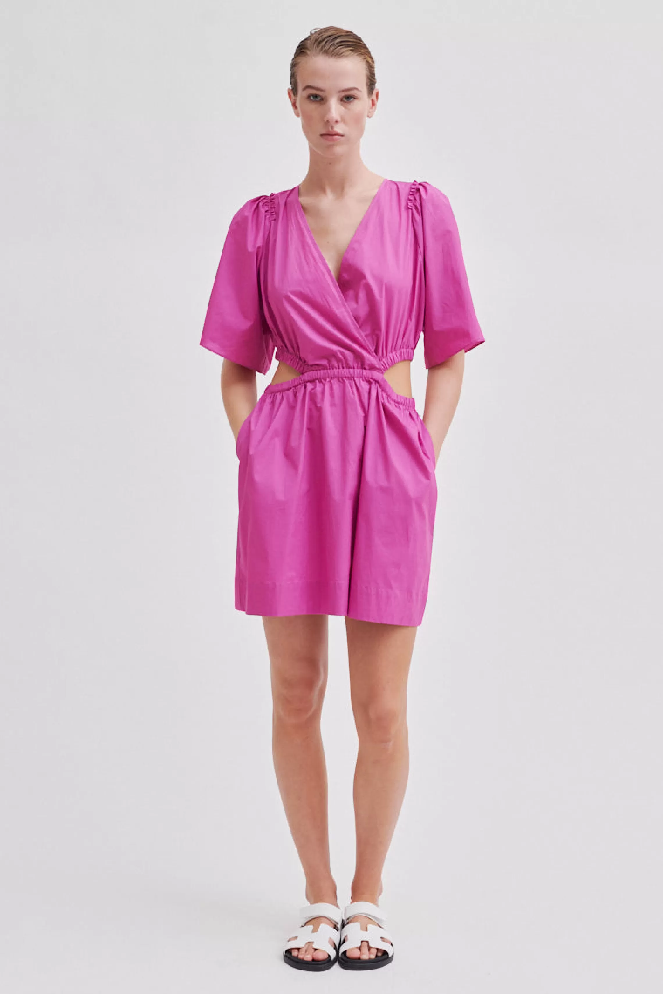 Second Female Kleider<Dagny Waist Dress Meadow Mauve