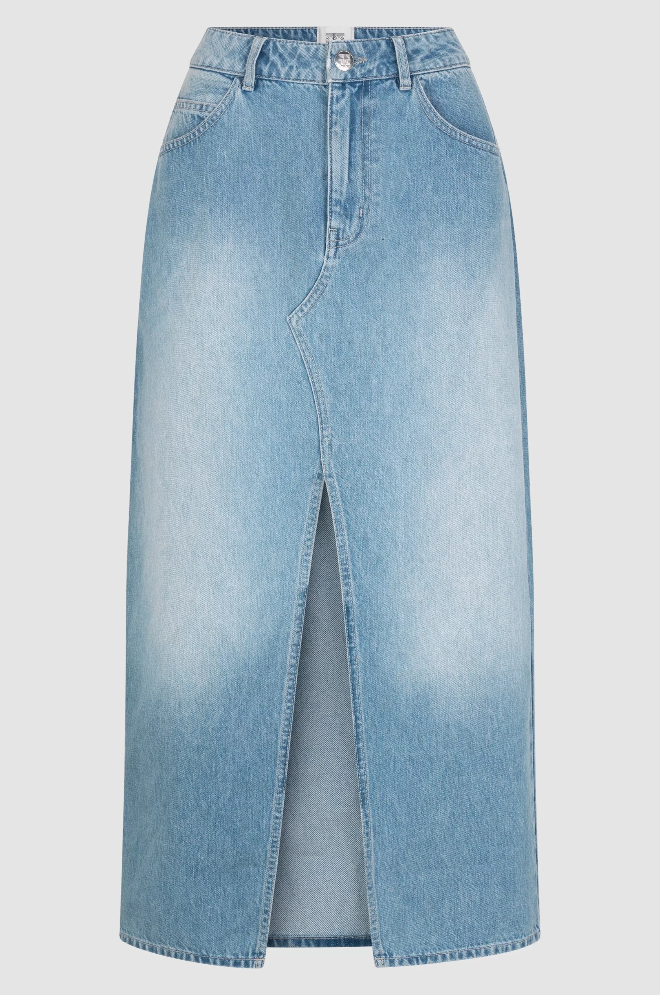 Second Female Denim<Dustine Skirt Denim Blue