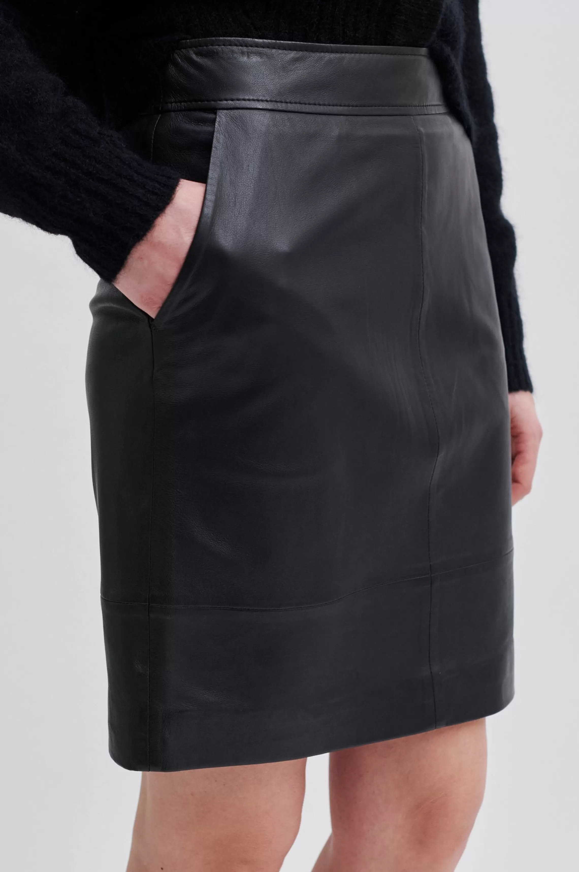 Second Female Röcke Und Shorts<Francie Mini Leather Skirt