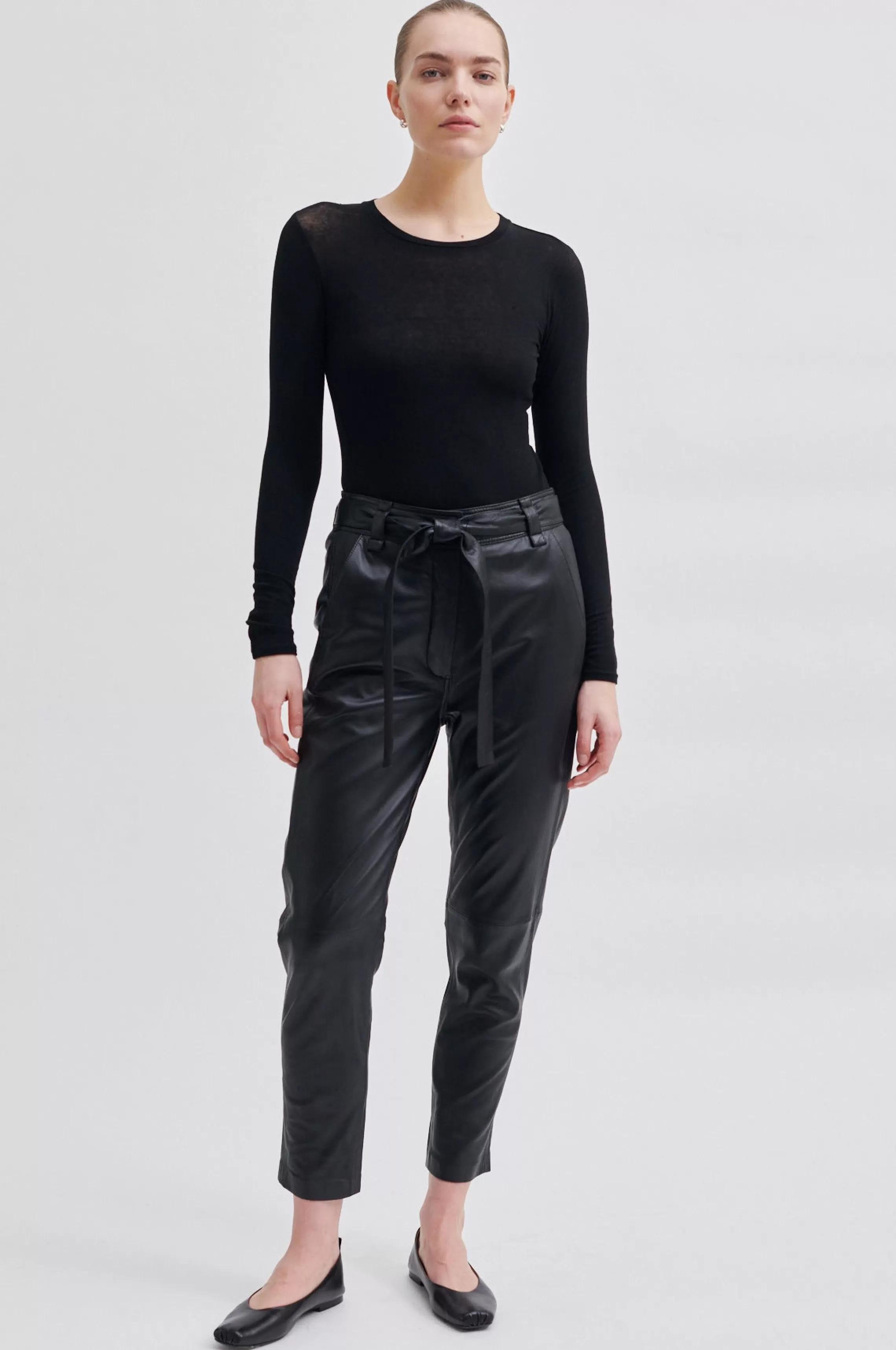 Second Female Hosen Und Jeans<Indie Leather New Trousers