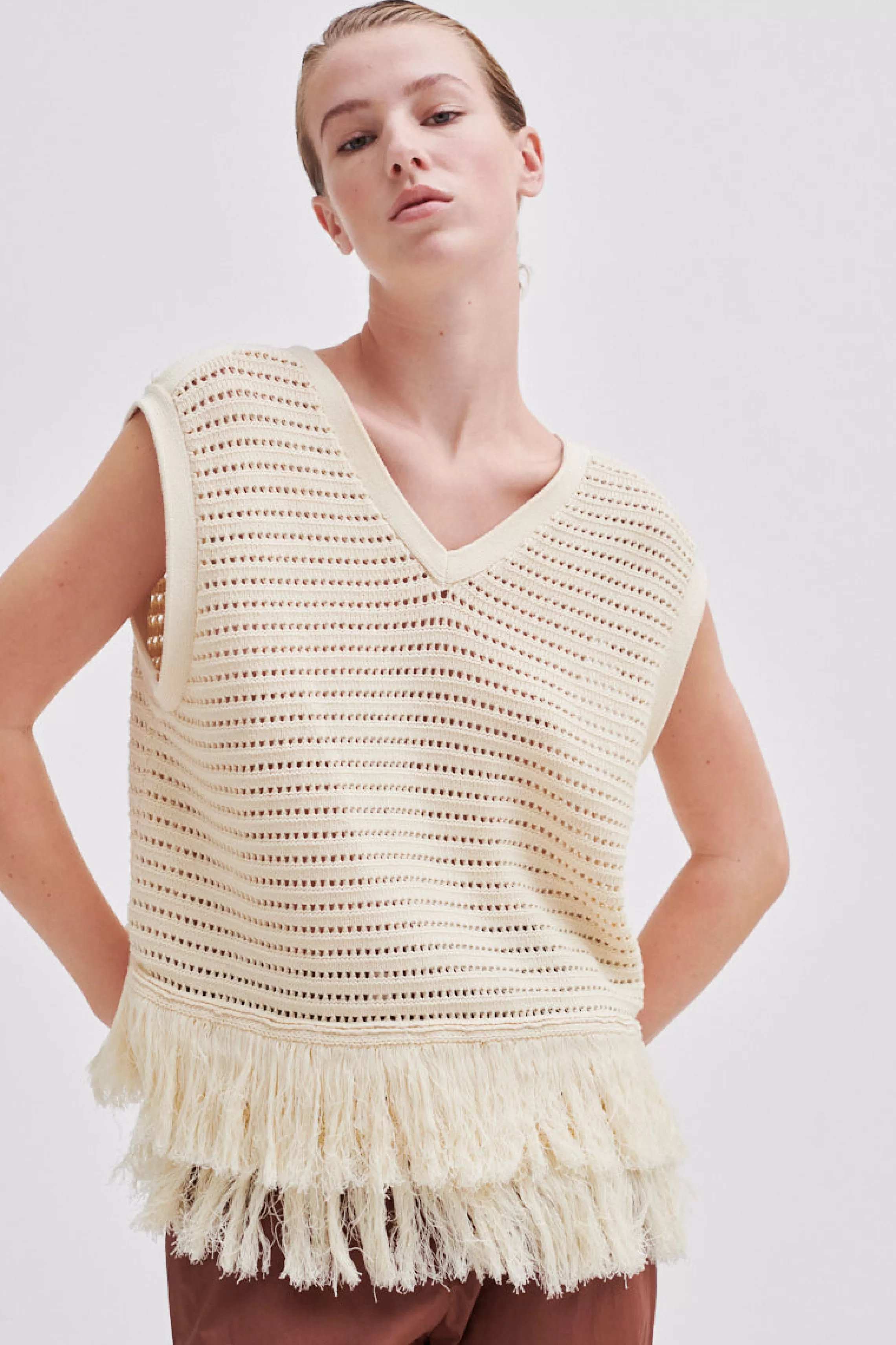 Second Female Strickwaren Und Strickjacken<Mantova Knit V-Neck