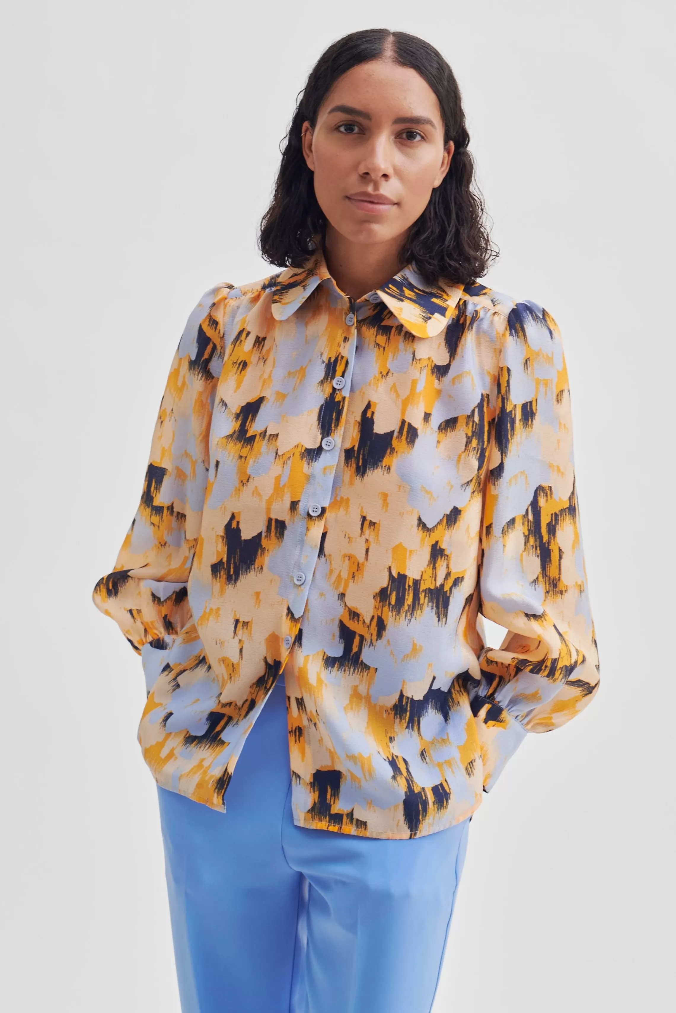 Second Female Hemden Und Blusen<Marigold Shirt