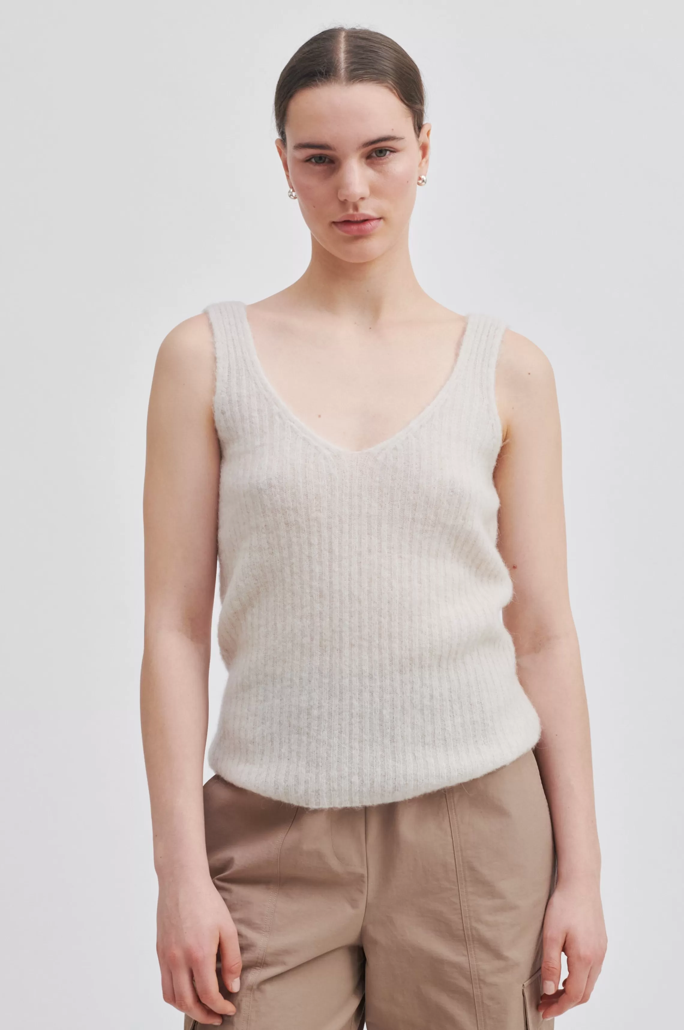 Second Female Strickwaren Und Strickjacken<Ymma Knit Top Summer Sand